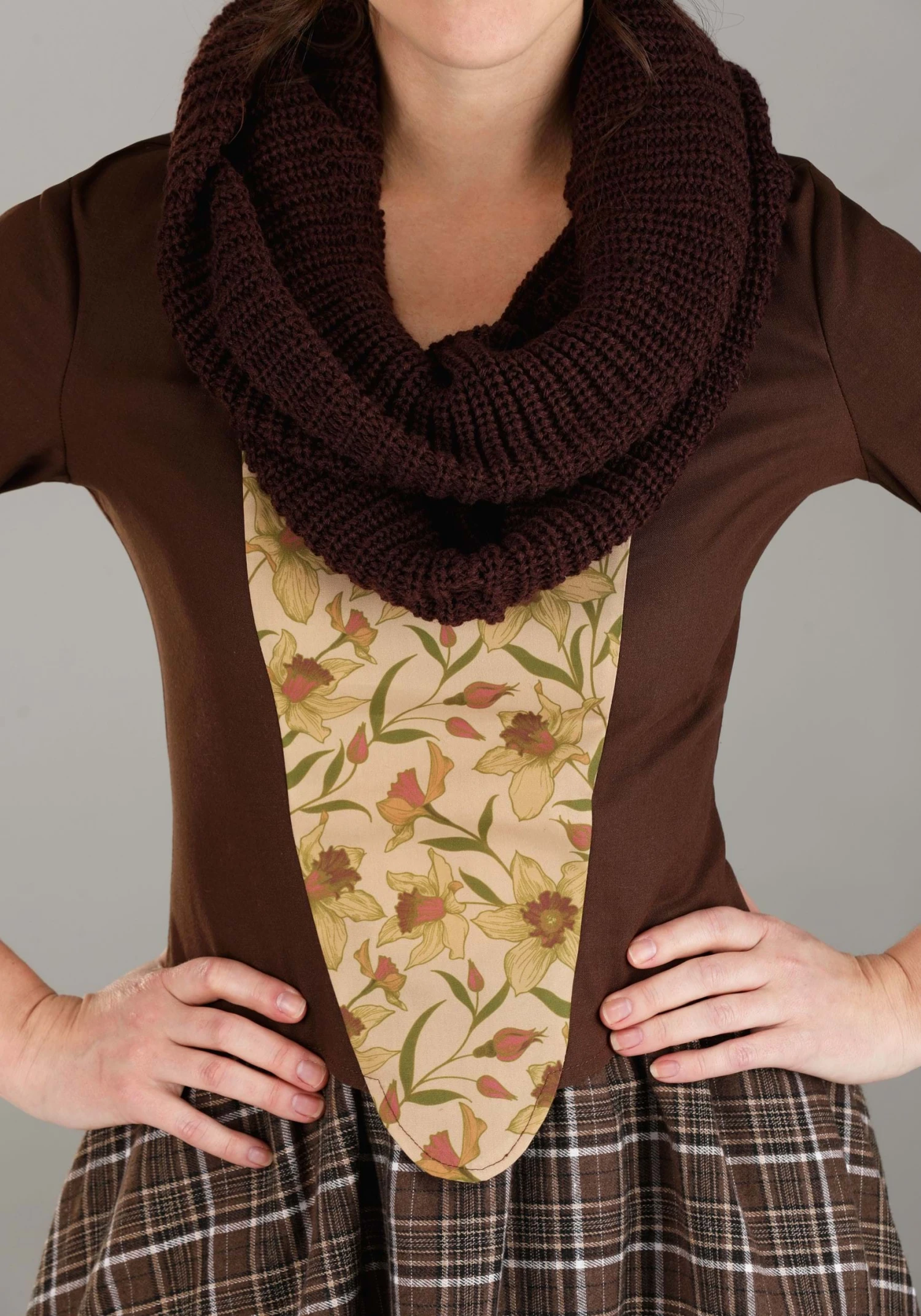 Women's Plus Size Outlander Costume Dress 5 Women's Plus Size Outlander Costume Dress - Image 3