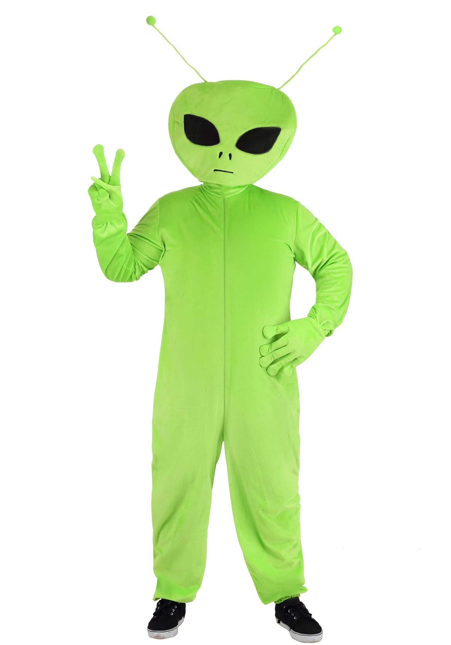 Plus Size Men's Oversized Alien Costume 5 Plus Size Men's Oversized Alien Costume - Image 3