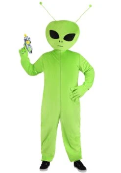 Plus Size Men's Oversized Alien Costume
