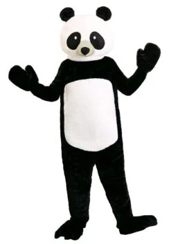 Plus Size Panda Bear Costume For Adults -Halloween Costumes plus size panda bear costume alt 2