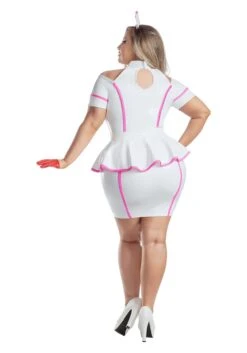 Plus Size Women's Pink Nurse Costume -Halloween Costumes plus size pink nurse costume for women alt 1