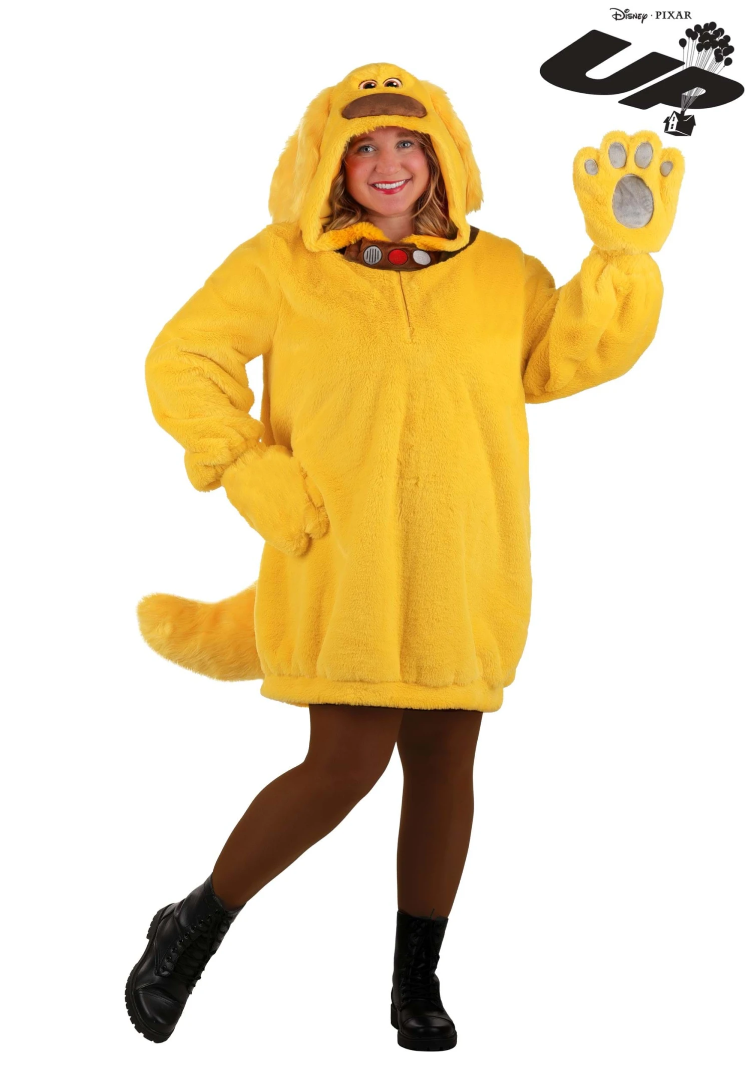 Plus Size Pixar UP Dug Women's Costume Dress 3 Plus Size Pixar UP Dug Women's Costume Dress