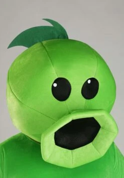 Adult Plus Size Plants Vs Zombies Peashooter Costume 7 Adult Plus Size Plants Vs Zombies Peashooter Costume -Halloween Costumes plus size plants vs zombies peashooter costume alt 2