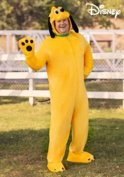 Plus Size Disney Pluto Costume For Men