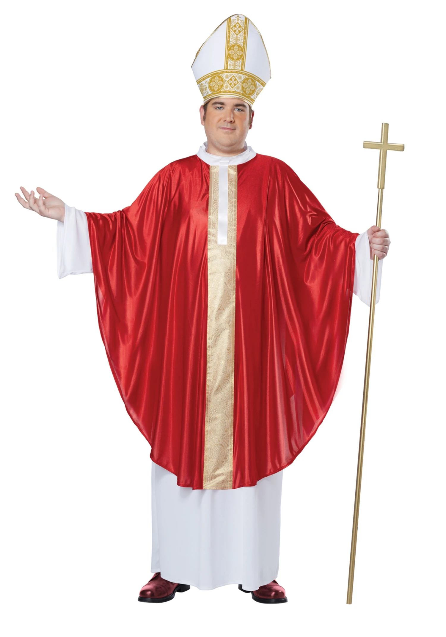 Plus Size Pope Costume 3 Plus Size Pope Costume