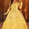 Plus Size Women's Premium Disney Belle Costume 2 Plus Size Women's Premium Disney Belle Costume -Halloween Costumes plus size premium belle costume