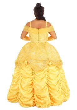 Plus Size Women's Premium Disney Belle Costume 12 Plus Size Women's Premium Disney Belle Costume -Halloween Costumes plus size premium belle costume alt 6