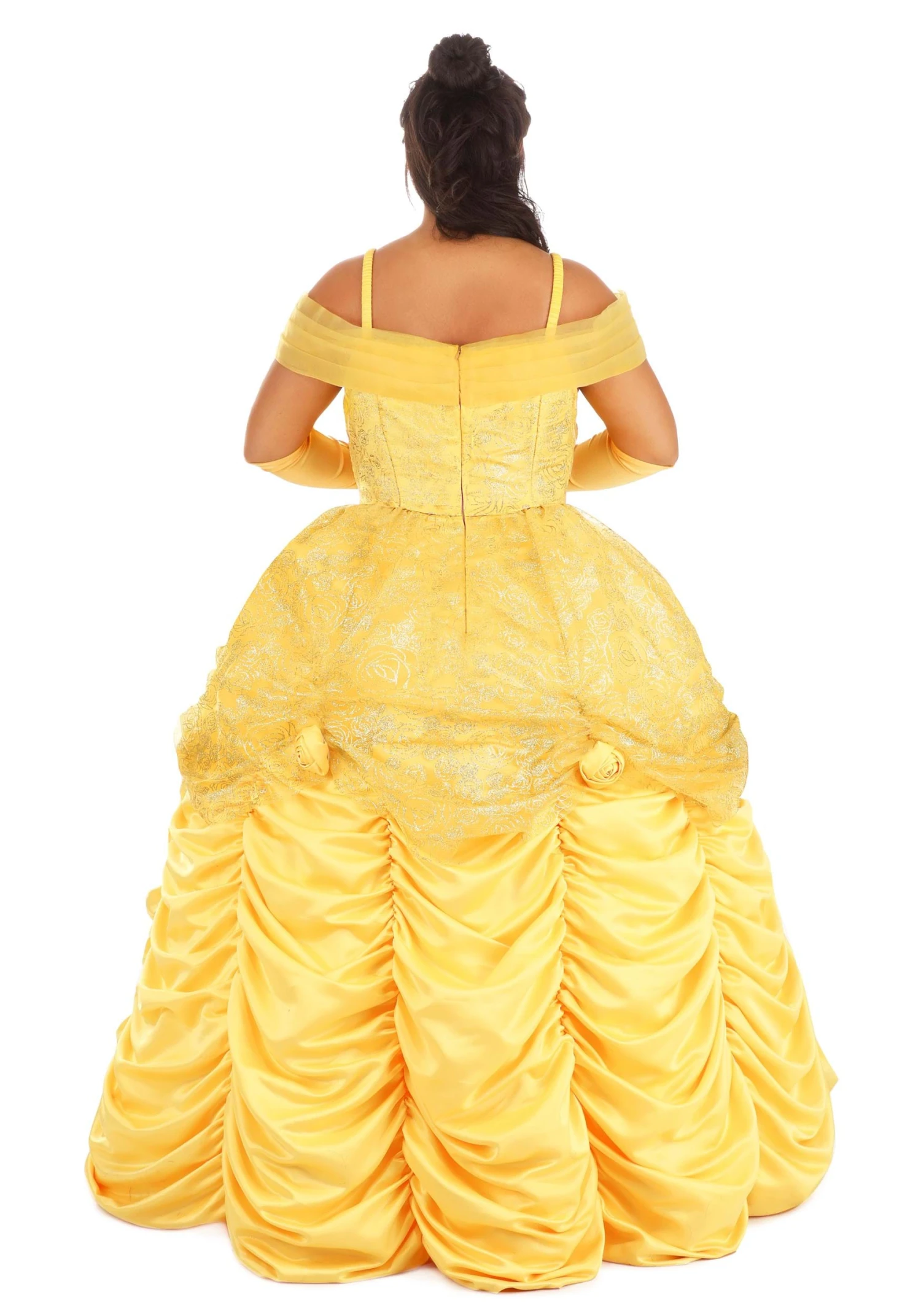 Plus Size Women's Premium Disney Belle Costume 4 Plus Size Women's Premium Disney Belle Costume - Image 2