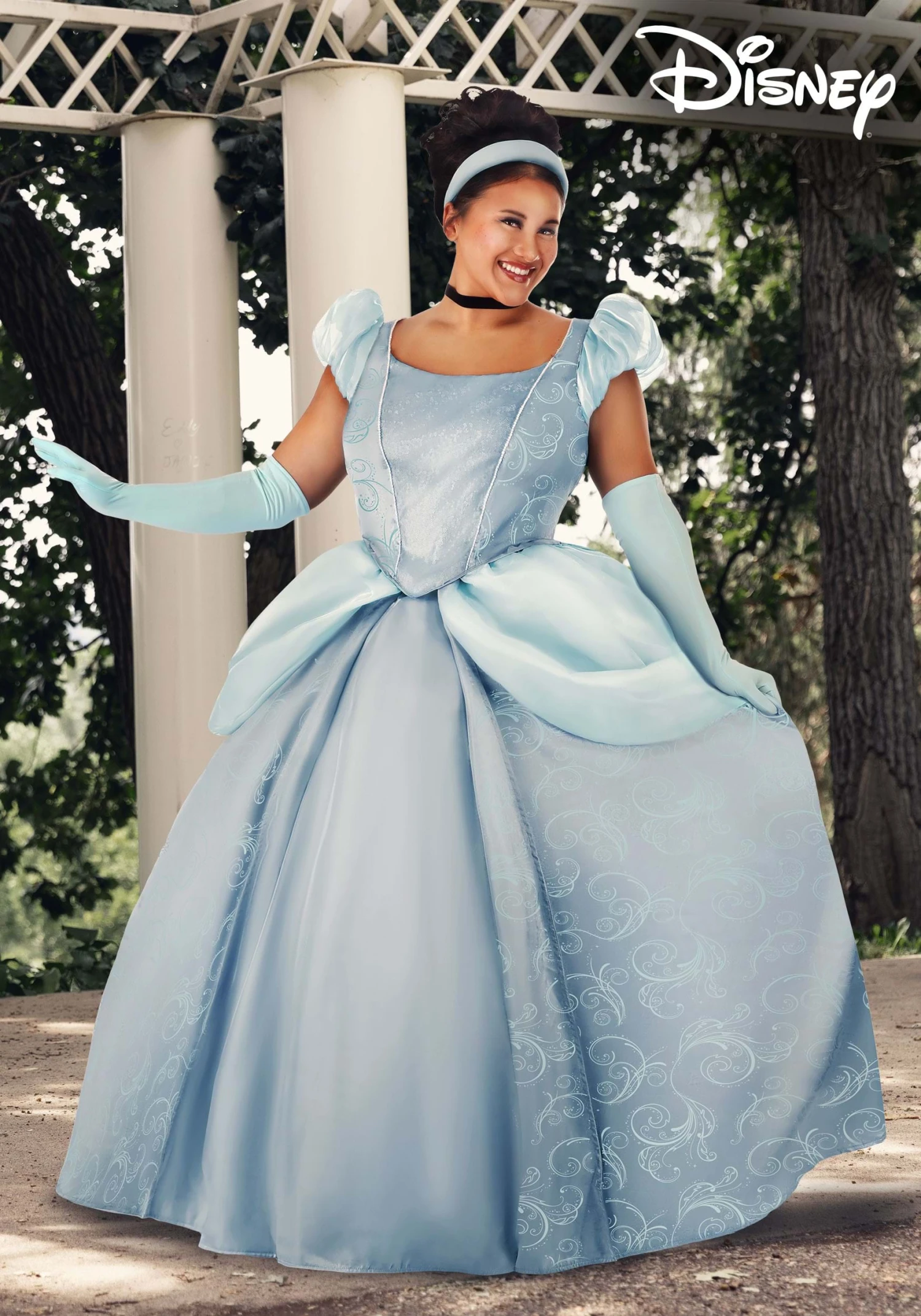 Women's Plus Size Disney Premium Cinderella Costume 3 Women's Plus Size Disney Premium Cinderella Costume