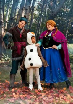 Plus Size Women's Premium Disney Frozen Anna Costume -Halloween Costumes plus size premium disney frozen anna costume alt 6