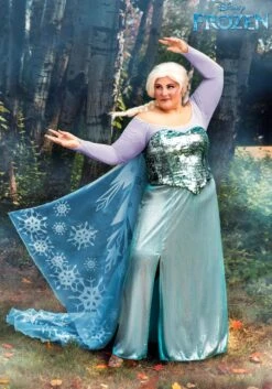 Women's Plus Size Premium Disney Frozen Elsa Costume