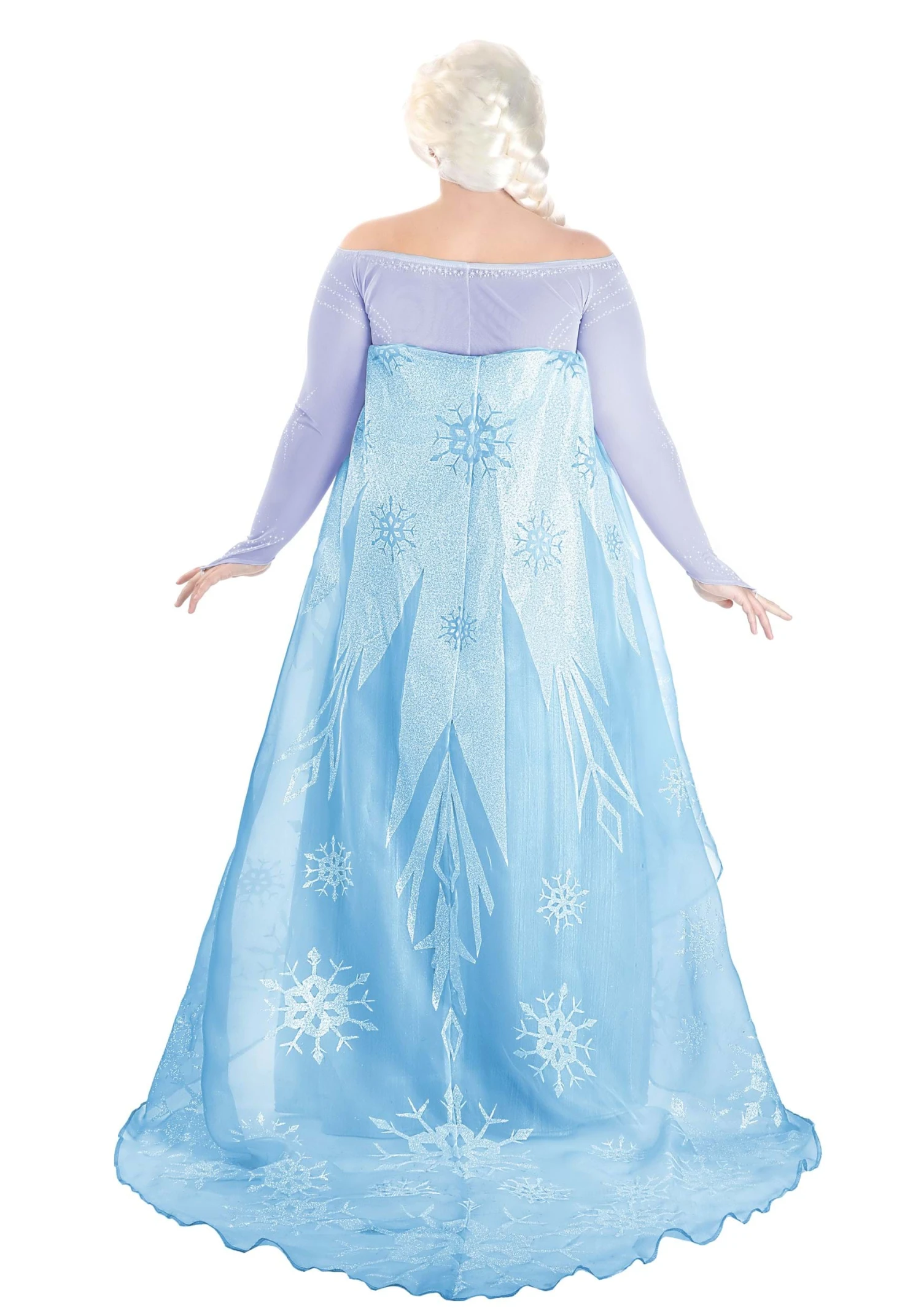 Women's Plus Size Premium Disney Frozen Elsa Costume 9 Women's Plus Size Premium Disney Frozen Elsa Costume - Image 7