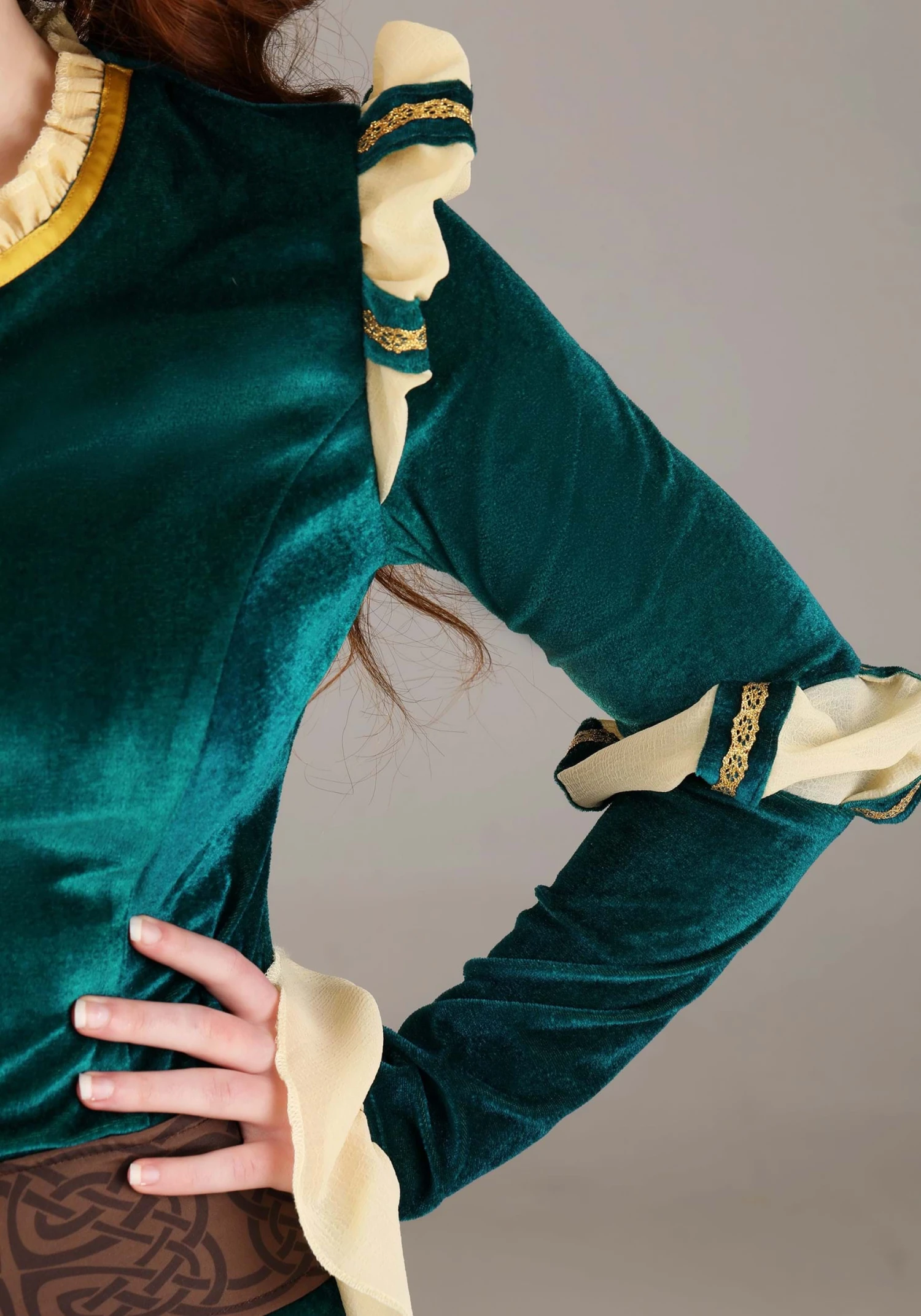 Plus Size Premium Disney Merida Costume For Women 5 Plus Size Premium Disney Merida Costume For Women - Image 3