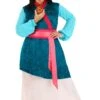 Women's Plus Size Premium Disney Mulan Costume