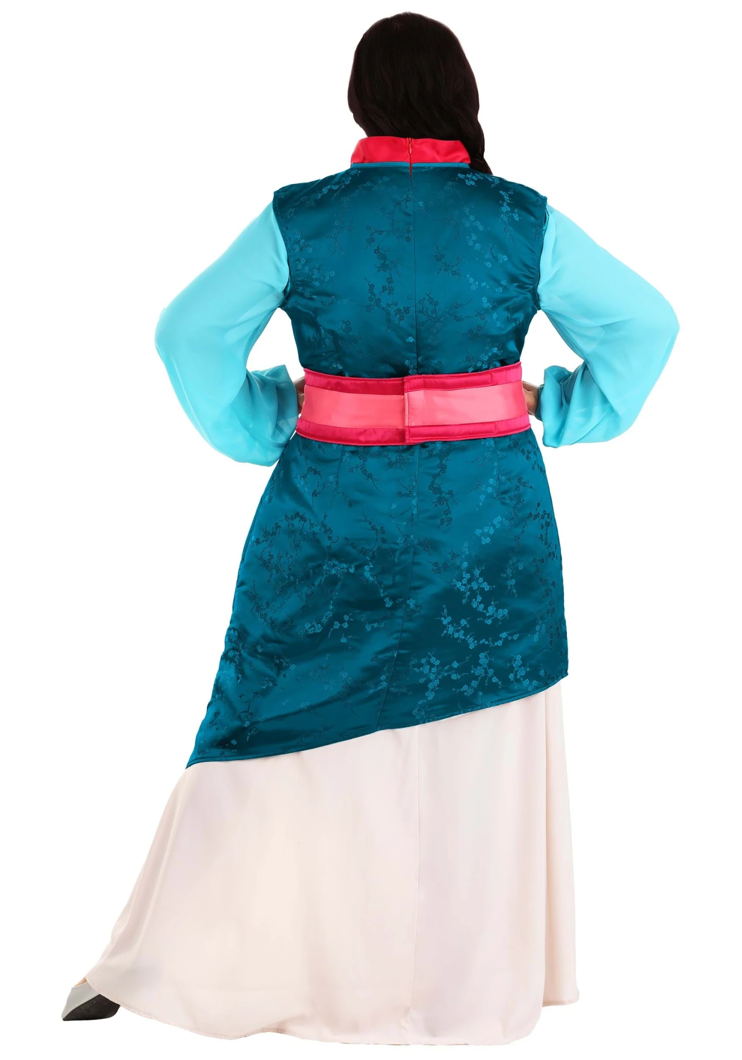 Women's Plus Size Premium Disney Mulan Costume 4 Women's Plus Size Premium Disney Mulan Costume - Image 2
