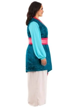 Women's Plus Size Premium Disney Mulan Costume 8 Women's Plus Size Premium Disney Mulan Costume -Halloween Costumes plus size premium disney mulan costume alt 2