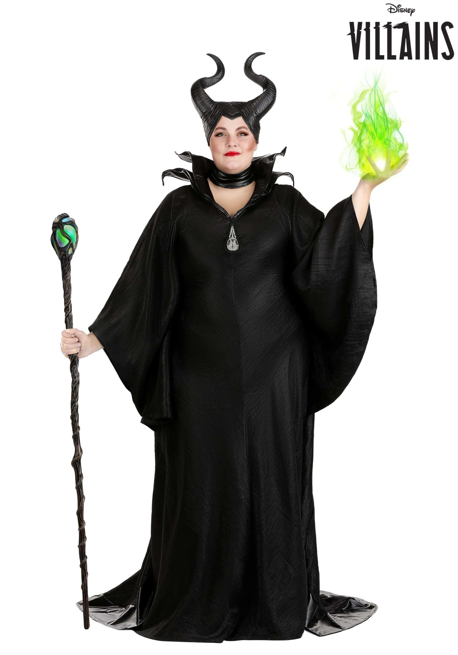 Plus Size Premium Live Action Disney Maleficent Costume 3 Plus Size Premium Live Action Disney Maleficent Costume