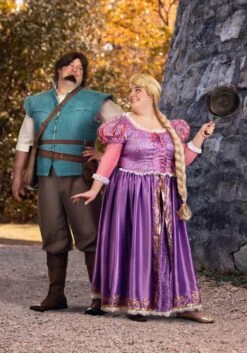 Plus Size Premium Rapunzel Women's Costume Dress 14 Plus Size Premium Rapunzel Women's Costume Dress -Halloween Costumes plus size premium rapunzel costume alt 1