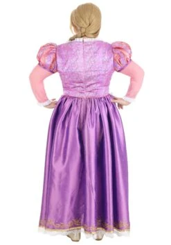 Plus Size Premium Rapunzel Women's Costume Dress 20 Plus Size Premium Rapunzel Women's Costume Dress -Halloween Costumes plus size premium rapunzel costume alt 7