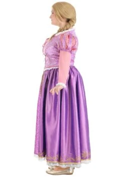 Plus Size Premium Rapunzel Women's Costume Dress 21 Plus Size Premium Rapunzel Women's Costume Dress -Halloween Costumes plus size premium rapunzel costume alt 8