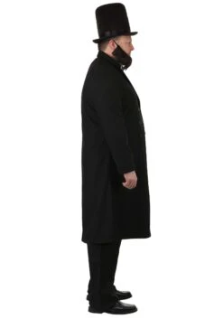 Plus Size President Abe Lincoln Costume For Men 12 Plus Size President Abe Lincoln Costume For Men -Halloween Costumes plus size president abe lincoln costume alt 3