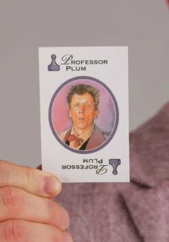 Hasbro Plus Size Clue Professor Plum Costume For Men 15 Hasbro Plus Size Clue Professor Plum Costume For Men -Halloween Costumes plus size professor plum clue costume alt 6