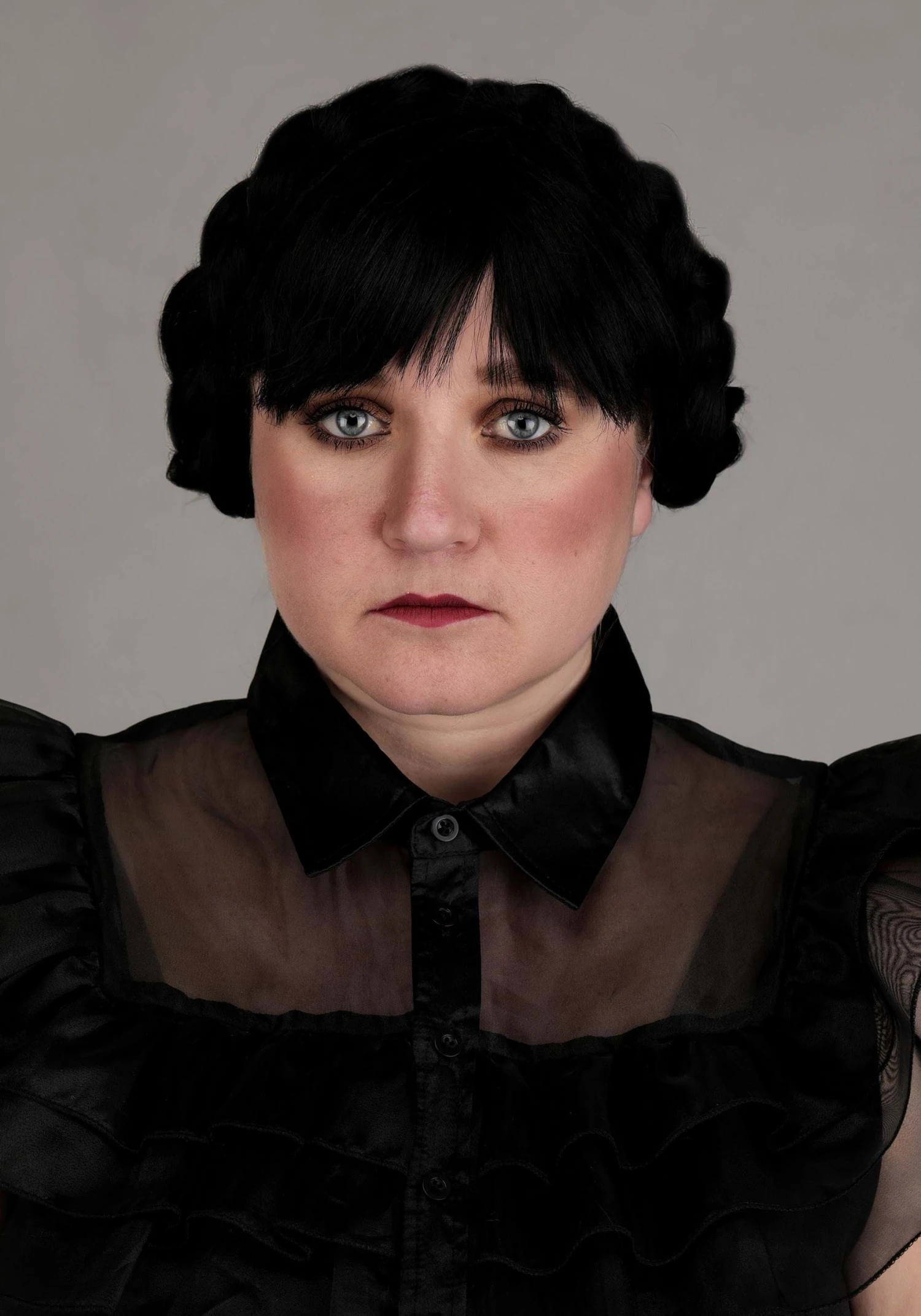 Plus Size Wednesday Rave'N Dance Costume Dress For Women 7 Plus Size Wednesday Rave'N Dance Costume Dress For Women - Image 5