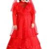 Plus Size Red Gothic Women's Wedding Dress Costume 2 Plus Size Red Gothic Women's Wedding Dress Costume -Halloween Costumes plus size red gothic wedding dress costume