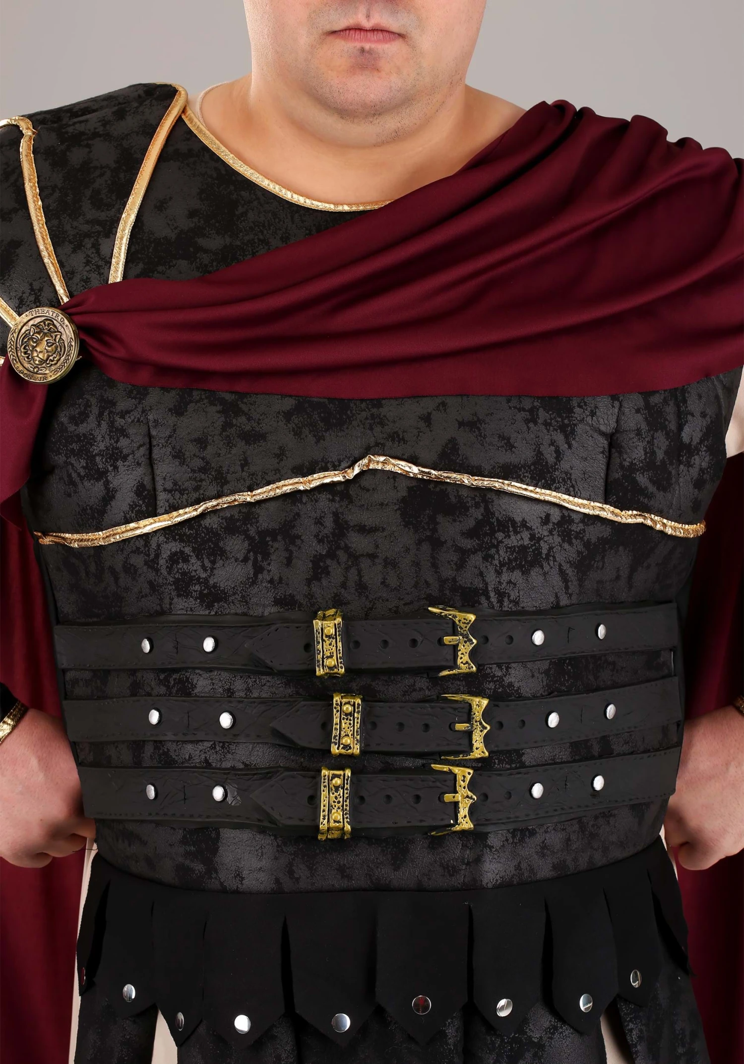 Plus Size Roman Gladiator Costume For Men 11 Plus Size Roman Gladiator Costume For Men - Image 9