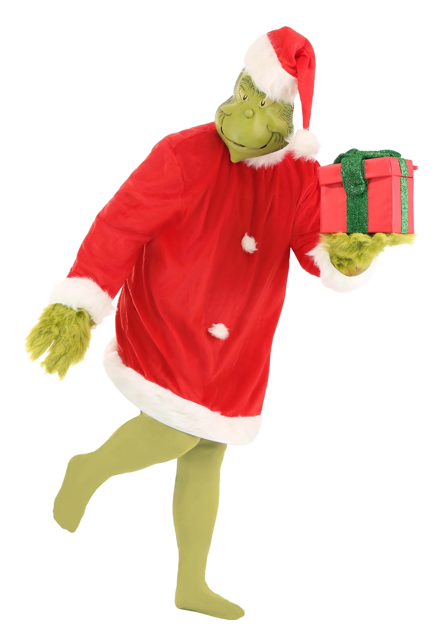 Plus Size Grinch Costume 4 Plus Size Grinch Costume - Image 2