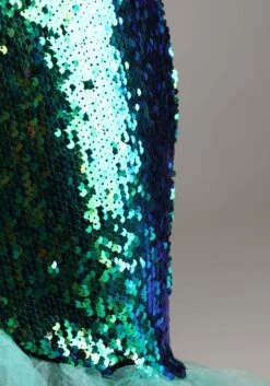 Women's Sea Siren Plus Size Costume Dress -Halloween Costumes plus size sea siren alt 4