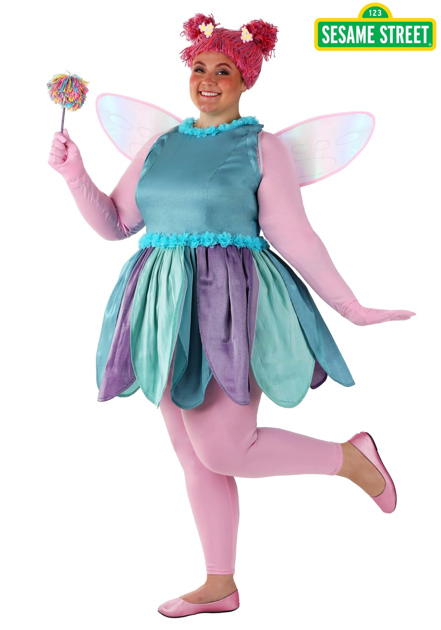 Women's Plus Size Sesame Street Abby Costume 10 Women's Plus Size Sesame Street Abby Costume - Image 8