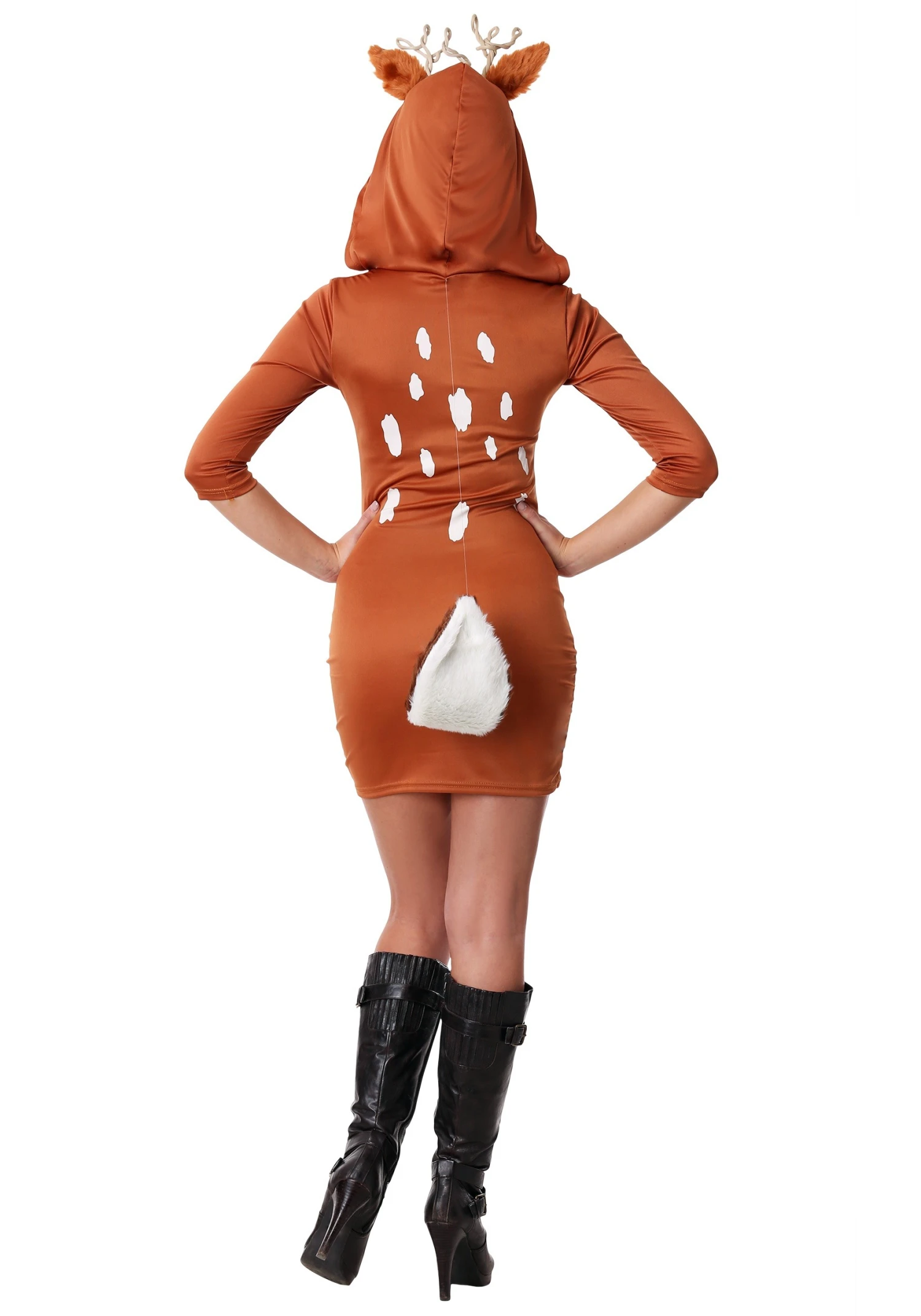 Women's Plus Size Sexy Deer Costume 5 Women's Plus Size Sexy Deer Costume - Image 3