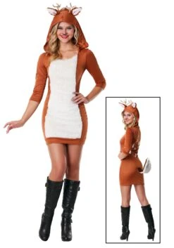 Women's Plus Size Sexy Deer Costume