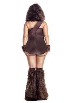 Women's Plus Sexy Furry Space Friend Costume 9 Women's Plus Sexy Furry Space Friend Costume -Halloween Costumes plus size sexy furry space friend costume alt 1