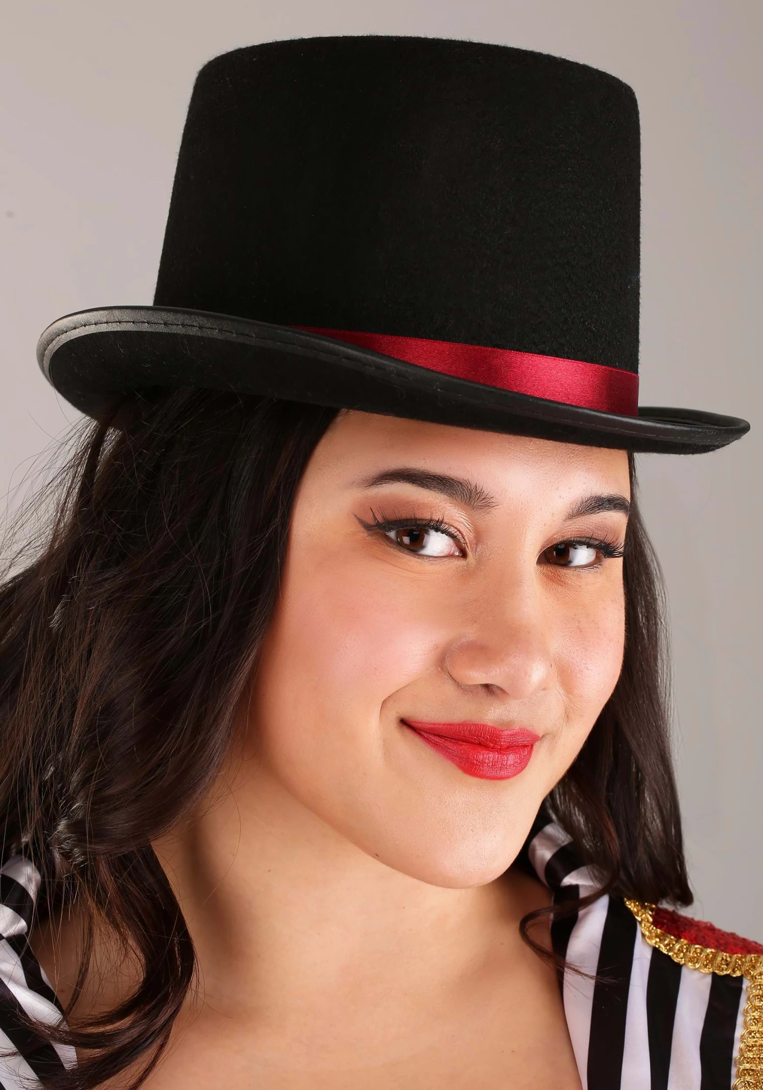 Women's Plus Size Sexy Sequin Ringmaster Costume 5 Women's Plus Size Sexy Sequin Ringmaster Costume - Image 3