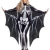 Plus Size Sexy Skeleton Bat Jumpsuit Women's Costume With Attached Wings 2 Plus Size Sexy Skeleton Bat Jumpsuit Women's Costume With Attached Wings -Halloween Costumes plus size sexy skeleton bat jumpsuit costume