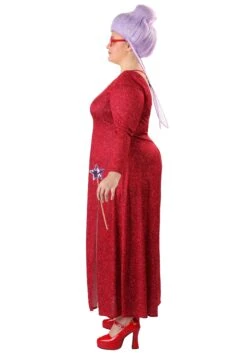 Plus Size Women's Shrek Fairy Godmother Costume 13 Plus Size Women's Shrek Fairy Godmother Costume -Halloween Costumes plus size shrek fairy godmother costume alt 4