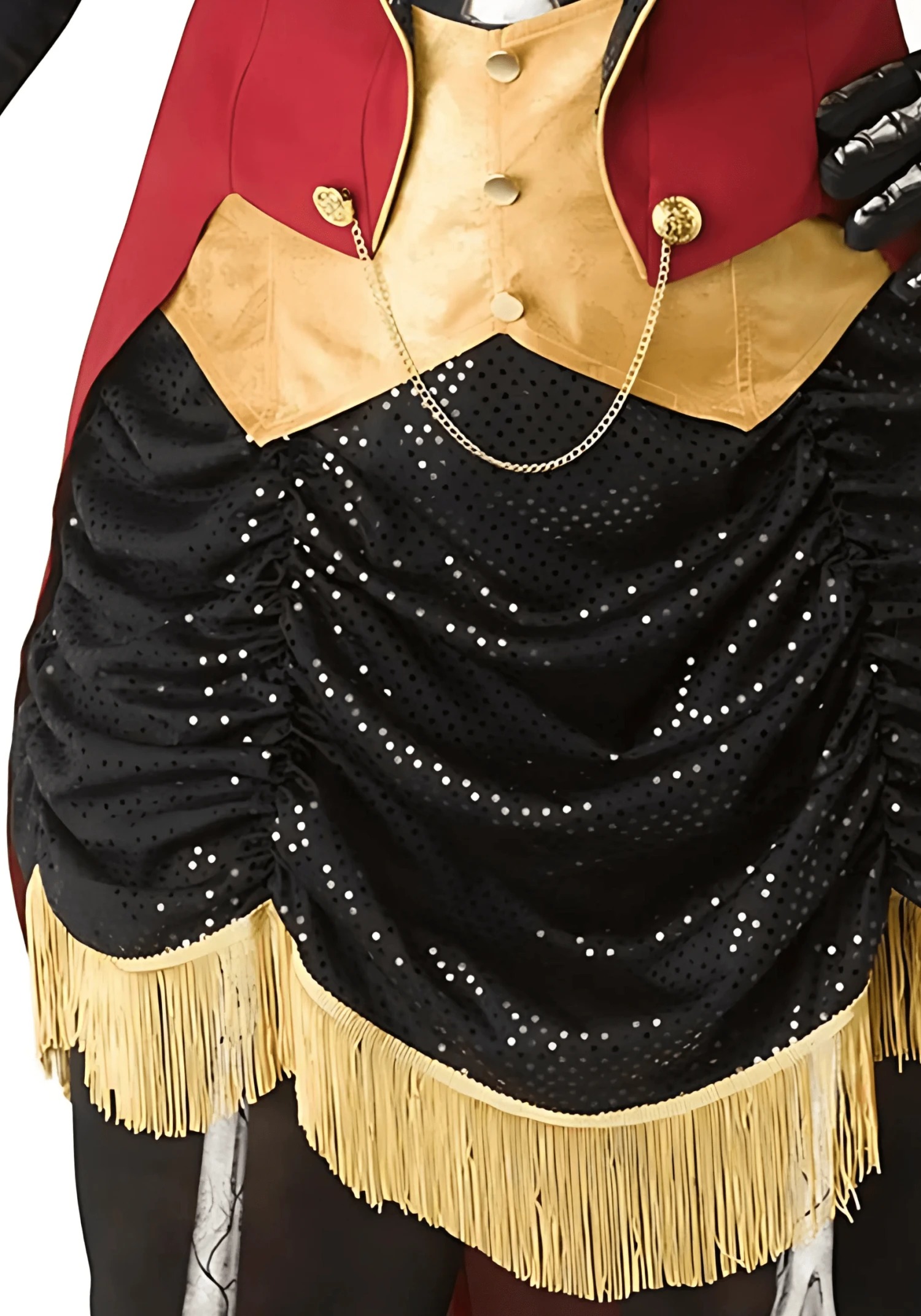 Fun World Women's Plus Size Skeleton Ringmistress Costume 7 Fun World Women's Plus Size Skeleton Ringmistress Costume - Image 5