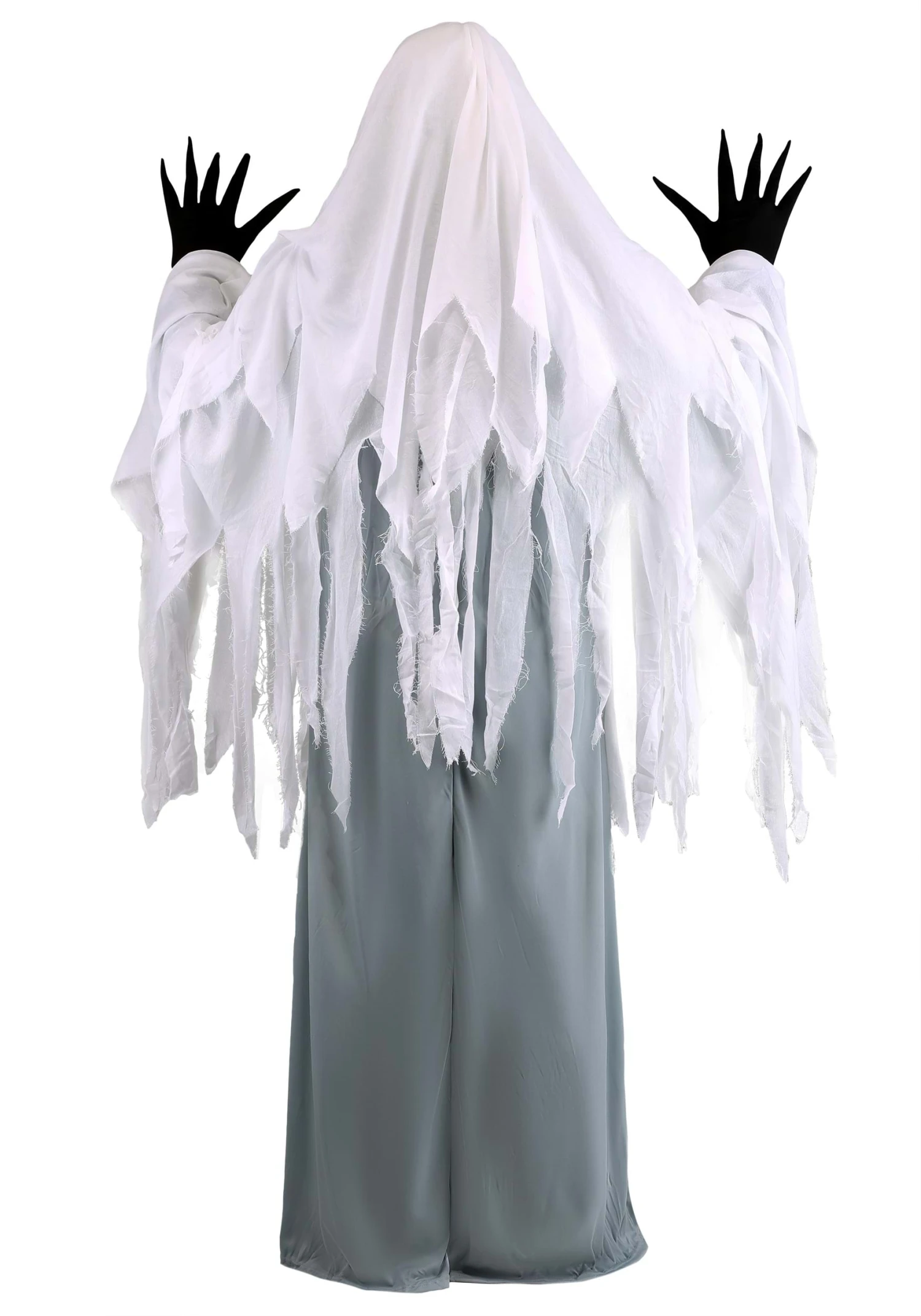 Adult Plus Size Spooky Ghost Costume 4 Adult Plus Size Spooky Ghost Costume - Image 2
