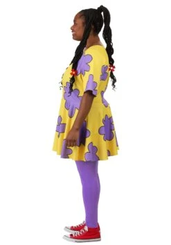 Plus Size Nickelodeon Rugrats Susie Costume For Women 9 Plus Size Nickelodeon Rugrats Susie Costume For Women -Halloween Costumes plus size susie nickelodeon rugrats costume alt 2