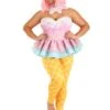 Women's Plus Size Sweet Treat Ice Cream Costume -Halloween Costumes plus size sweet treat ice cream costume