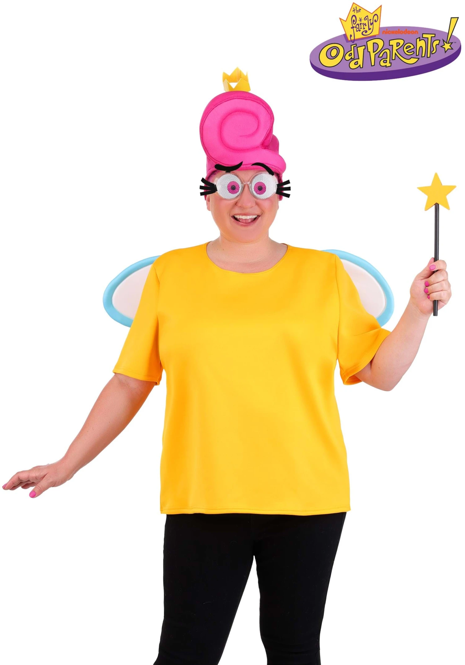 Plus Size The Fairly OddParents! Wanda Costume For Women 3 Plus Size The Fairly OddParents! Wanda Costume For Women