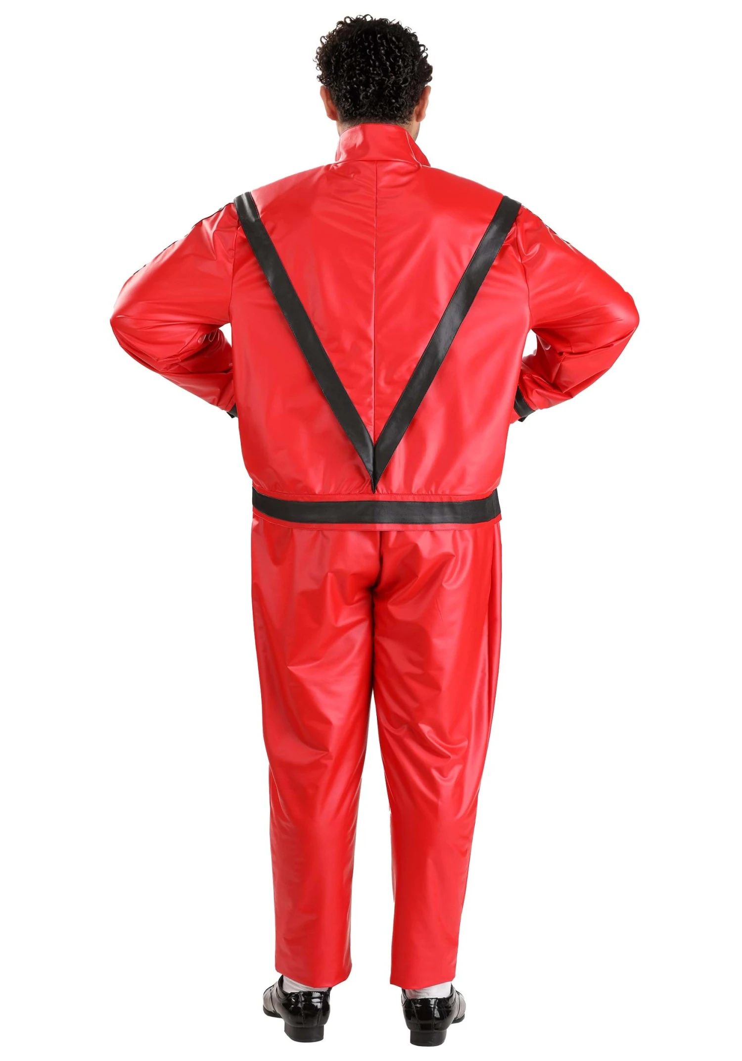 Men's Plus Size Michael Jackson Thriller Costume 4 Men's Plus Size Michael Jackson Thriller Costume - Image 2