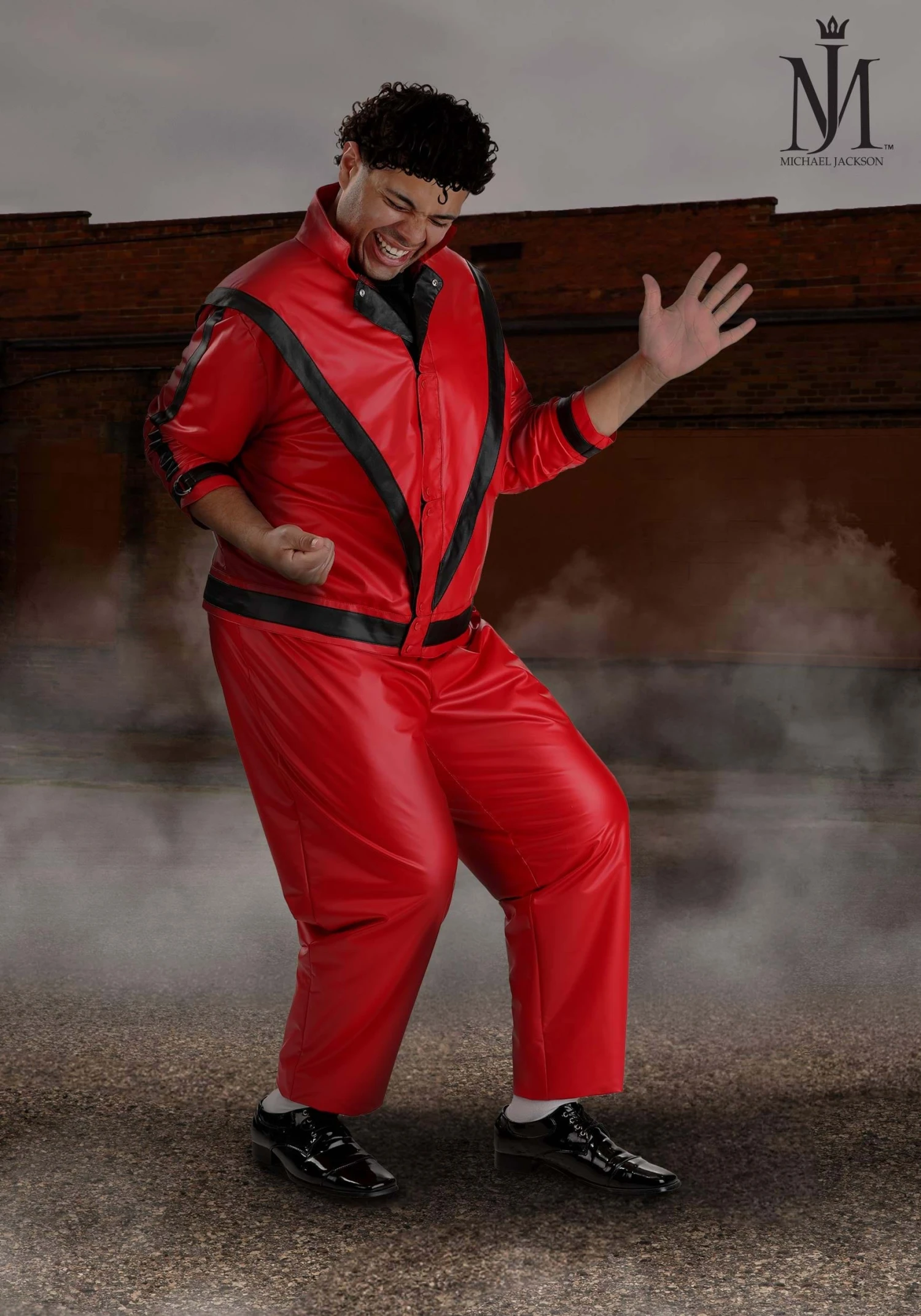 Men's Plus Size Michael Jackson Thriller Costume 3 Men's Plus Size Michael Jackson Thriller Costume