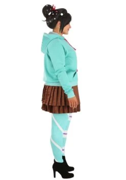 Disney Plus Size Vanellope Wreck It Ralph Costume -Halloween Costumes plus size vanellope wreck it ralph costume alt 4