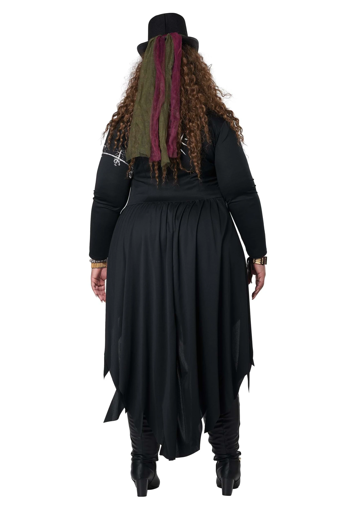 Women's Plus Size Voodoo Magic Costume 4 Women's Plus Size Voodoo Magic Costume - Image 2
