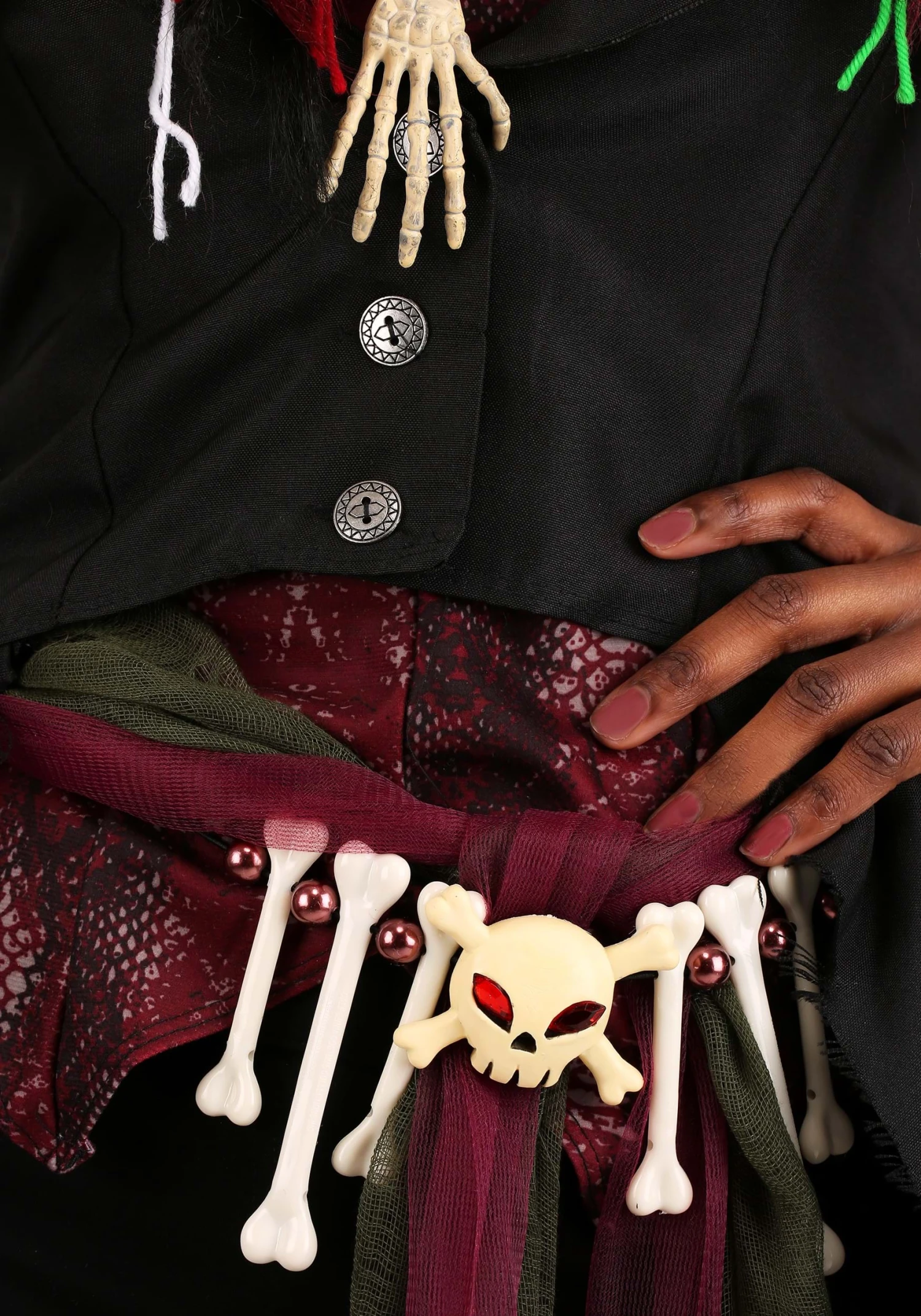 Women's Plus Size Voodoo Magic Costume 8 Women's Plus Size Voodoo Magic Costume - Image 6