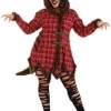 Women's Plus Size Werewolf Coat Costume