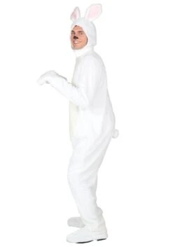 Plus Size White Bunny Costume -Halloween Costumes plus size white bunny costume alt 1